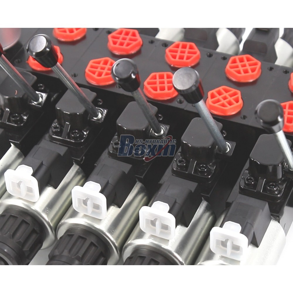 Wholesale DCV56 Solenoid 5 Spool Directional Valve Factory Price detail image
